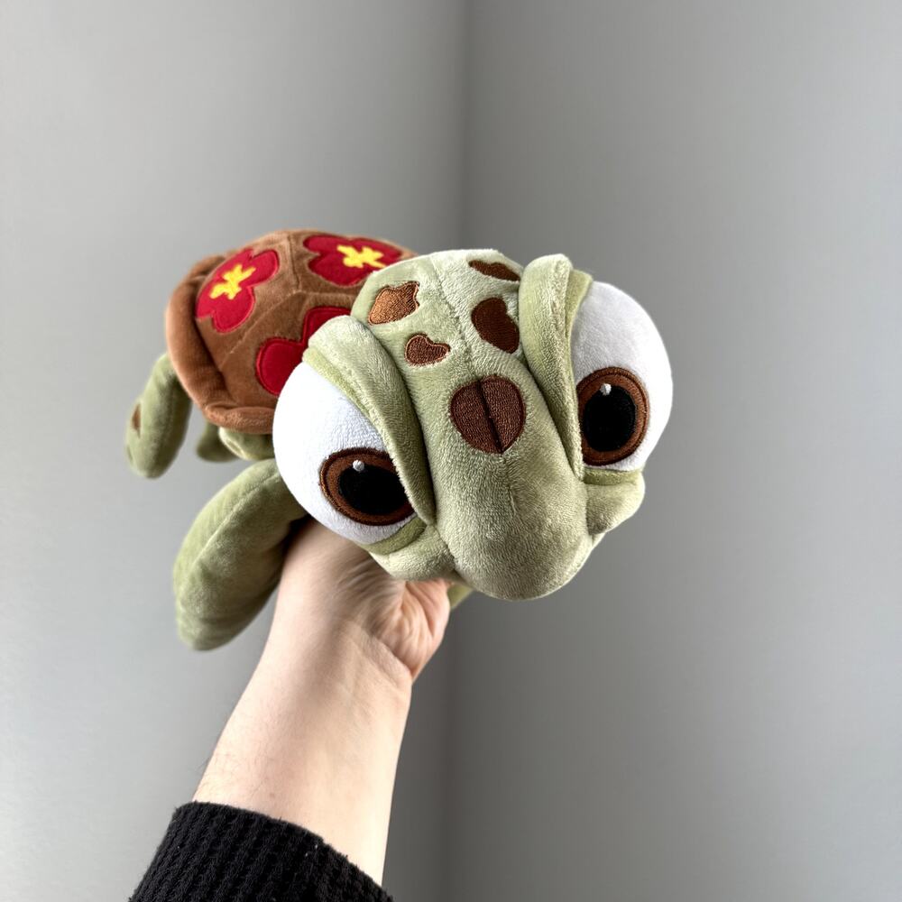 Disney Store Pixar Finding Nemo Squirt The Sea Turtle 14" Plush Stuffed Animal